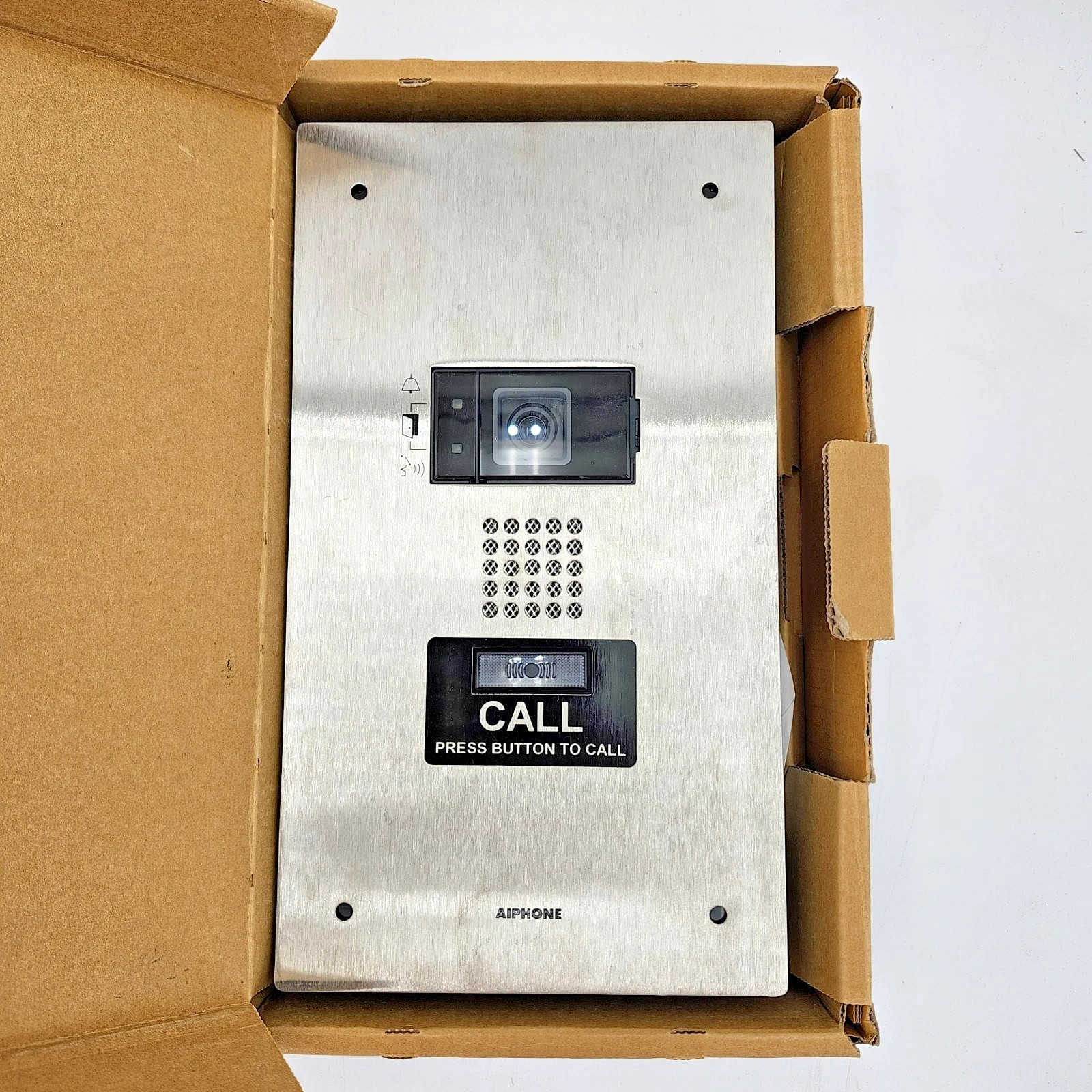 Aiphone IX-DF IP Video Door Station Flush Mount Stainless Steel Open Box
