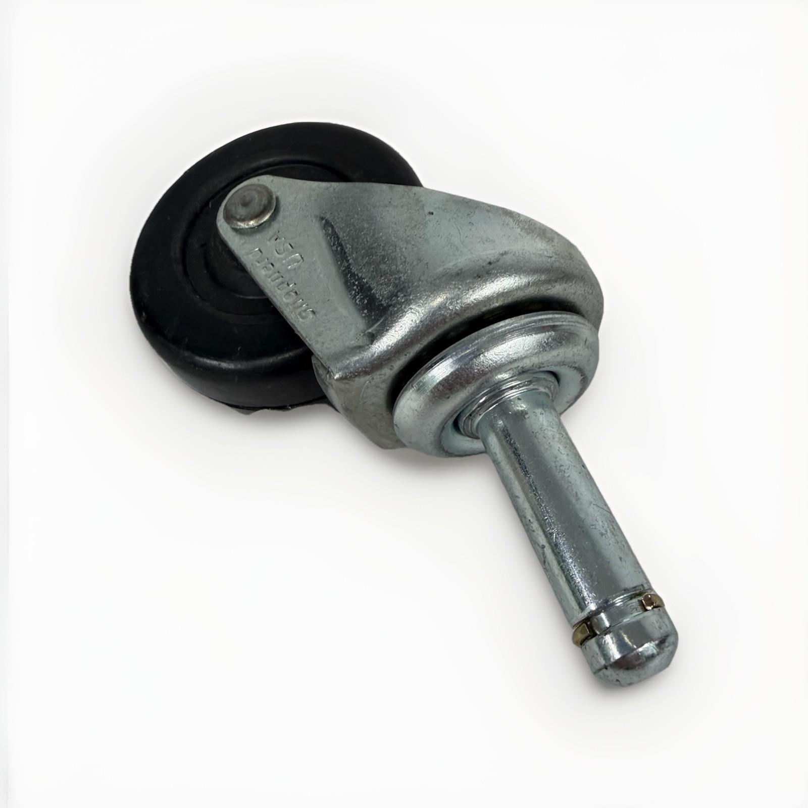 QTY 4 Shepherd 2 inch wheel rubber swivel grip ring stem 5/16 BRAND NEW USA