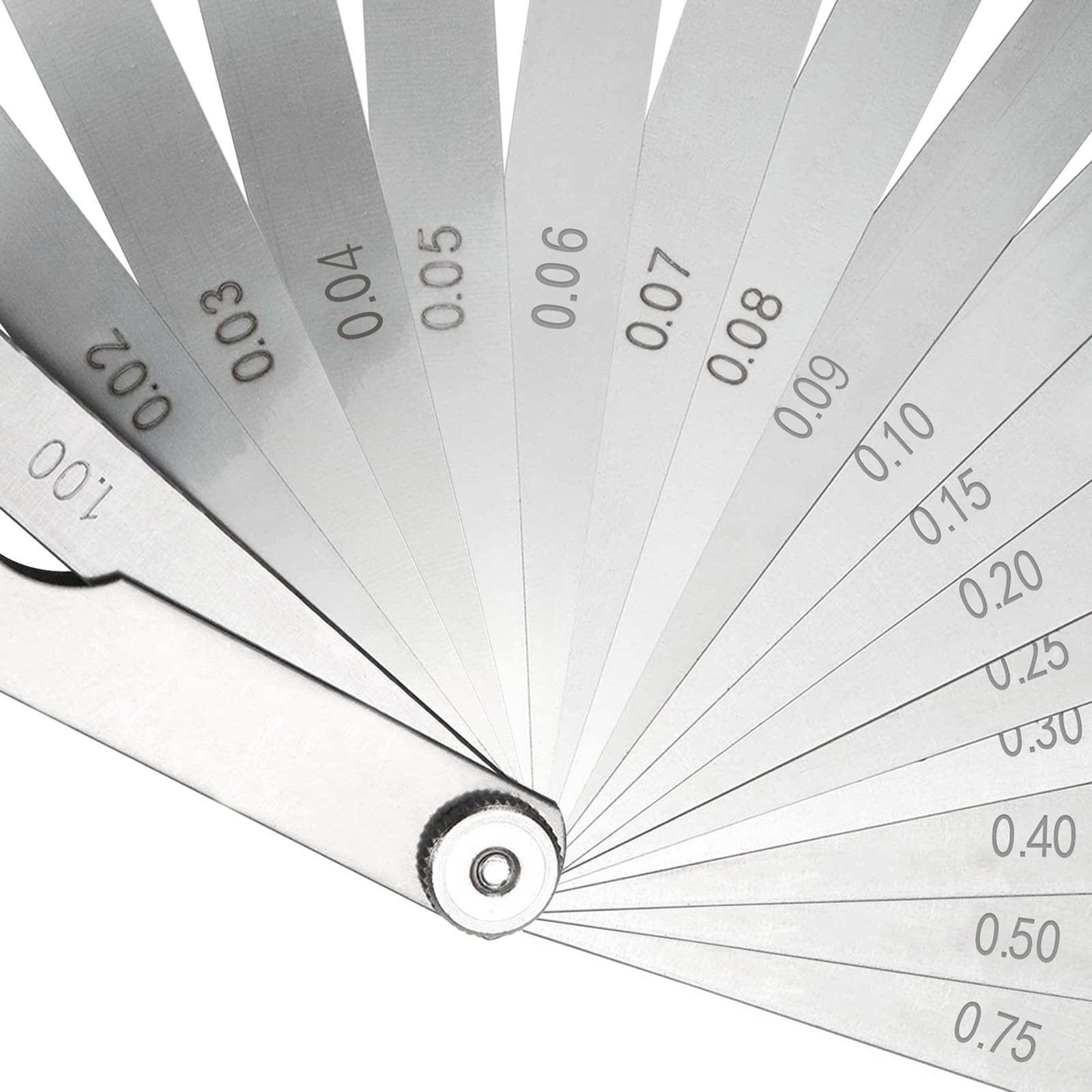 Rannb Metric Feeler Gauge Gap Measurement Tool 12-inch 17 -Leaf 12″ Length