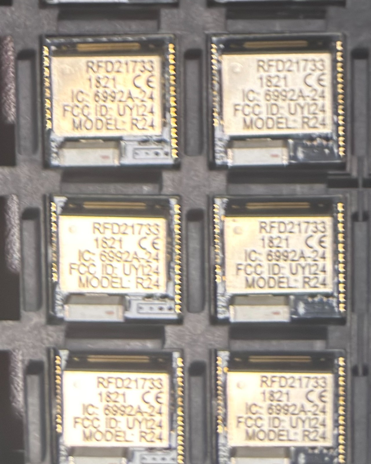 242 pieces RF DIGITAL RFD21733 CHIP ANTENNA BOARD IC – USA SELLER FAST SHIPPING