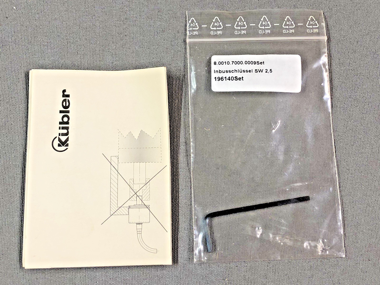 Turck Kubler KIT A02H1024-BC Encoder Kit T8.A02H.64AE.1024.P13B0 Encoder- Qty. 1