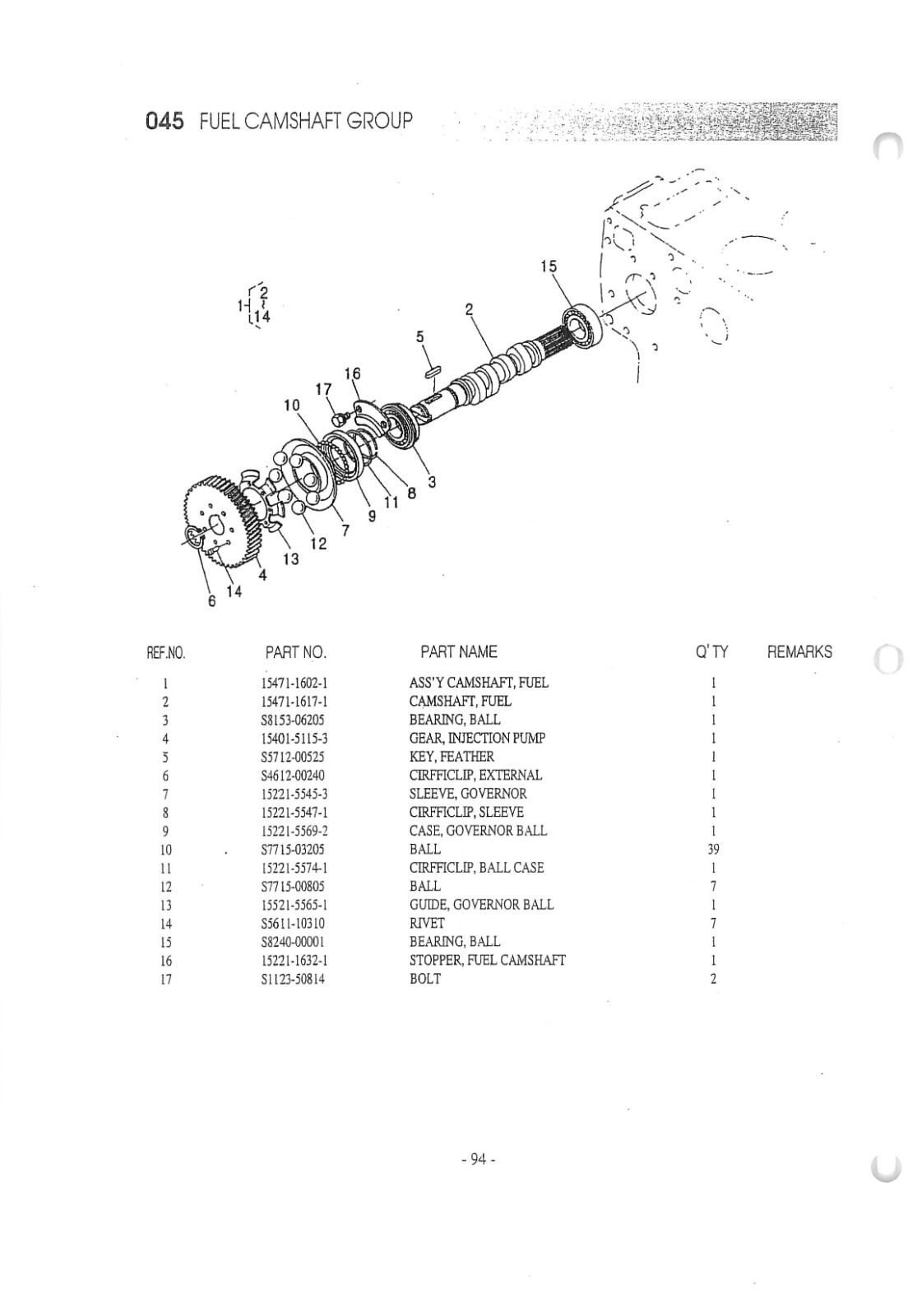 L3503-D Tractor Operators & Parts List Manual Fits Daedong Tractor L3503-D