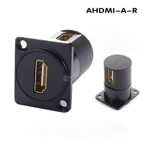 1Pcs 86 panel installation female socket D-type HDMI module ultra-short AHDMI-C