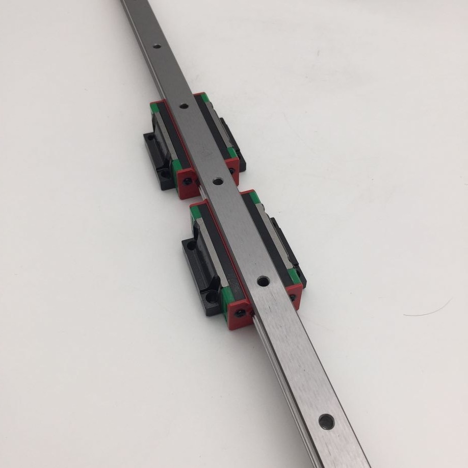 HGR25 Linear Rail Guide 1000mm & 2pc HGW25CC Rail Block CNC Kit Original HIWIN