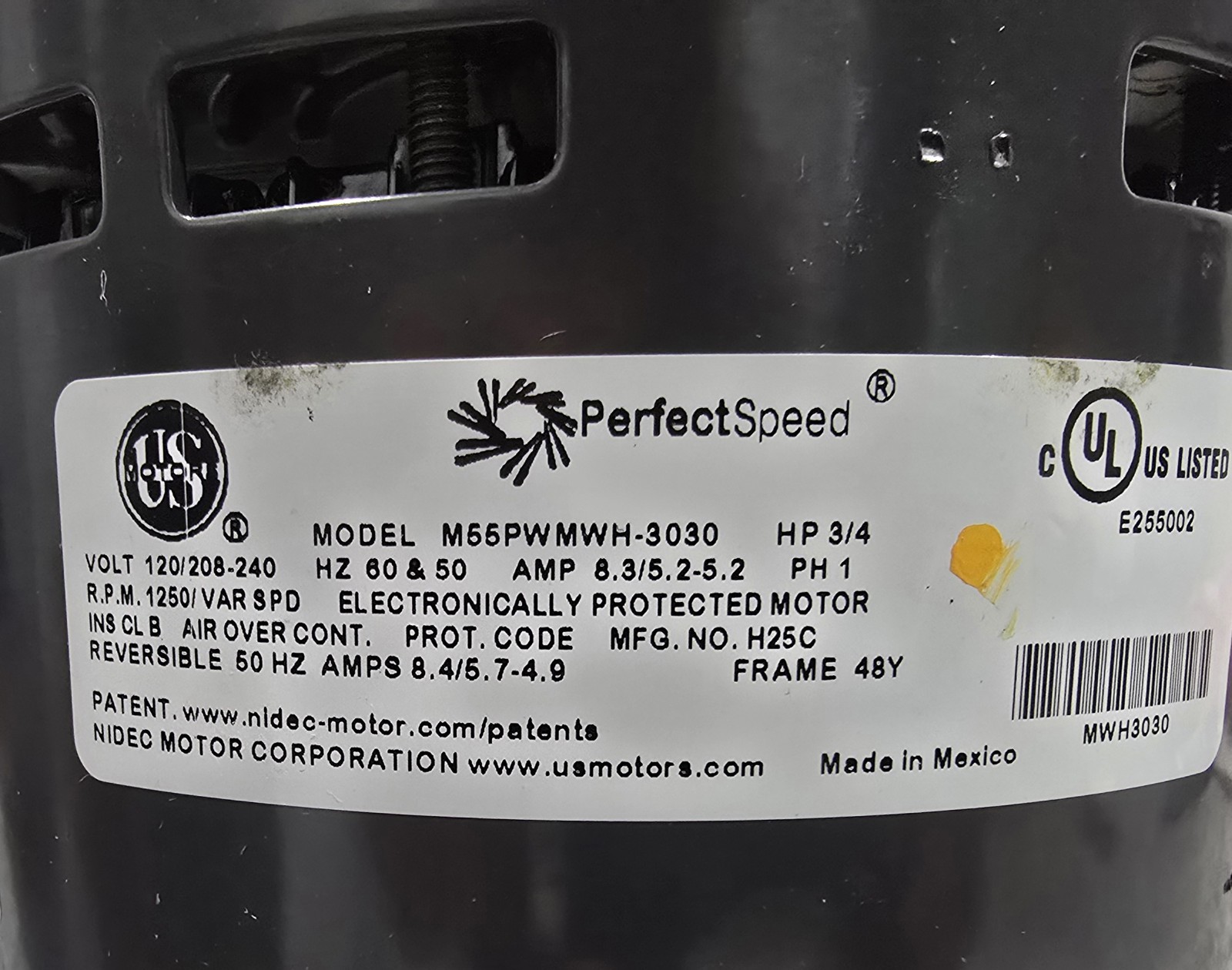 0131M01003 Goodman Furnace Blower Motor, Brand New(no original Box)
