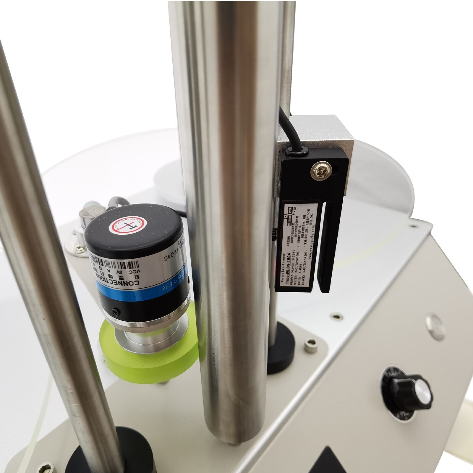 PET/PVC/PP Barcode Label Rewinder Automatic Counting Splitter Rewinder 110V