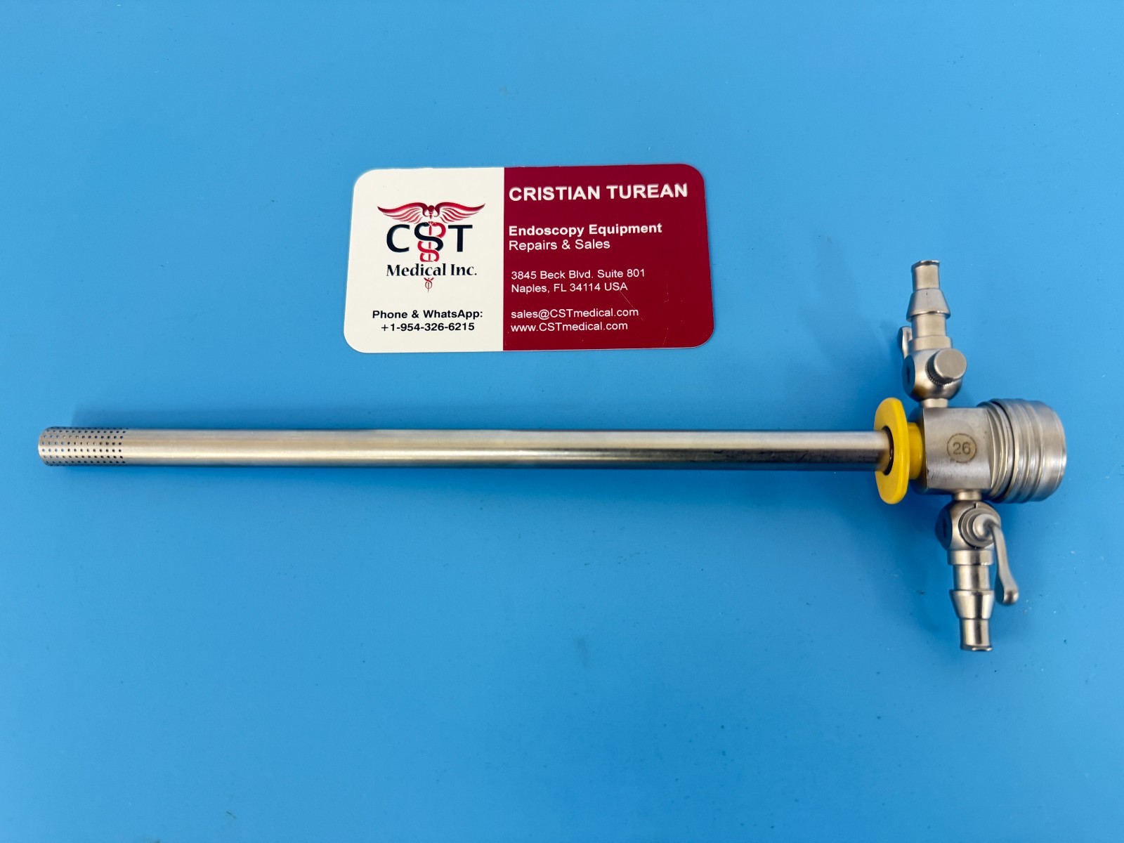 Karl Storz 27050SC – 26Fr Resectoscope Outer Sheath