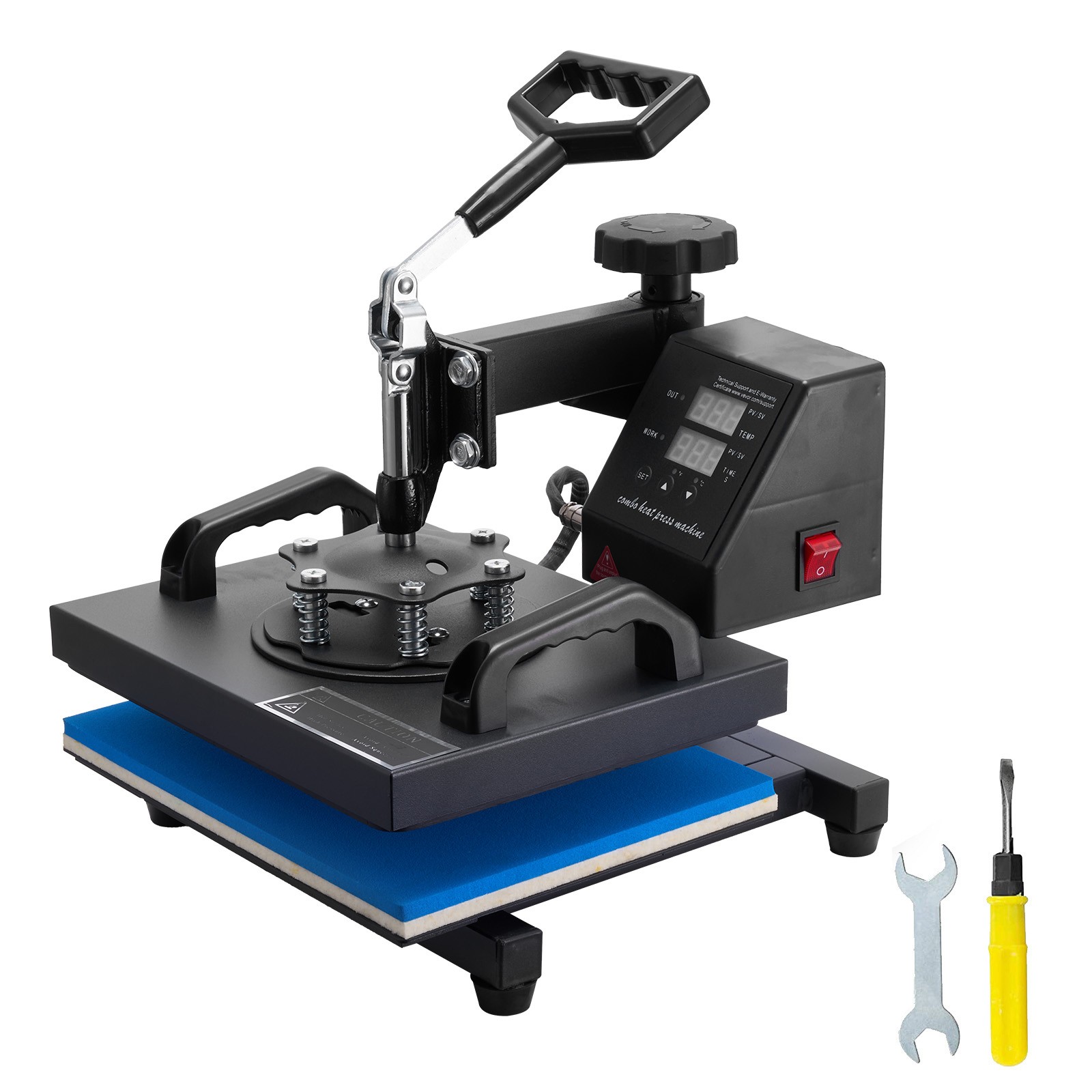 Uimoso DUAL DIGITAL HEAT PRESS MACHINE T-SHIRT SUBLIMATION PRINTER TRANSFER