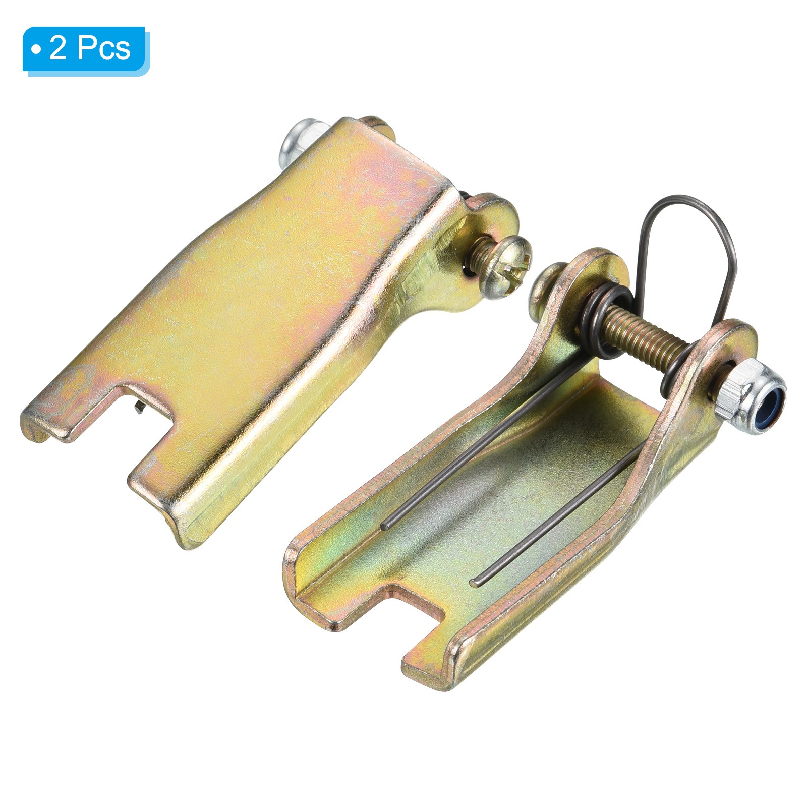 2 Pack 50mm Hook Safety Latch Kit Metal Towing Hitch Replacement Zinc Plating