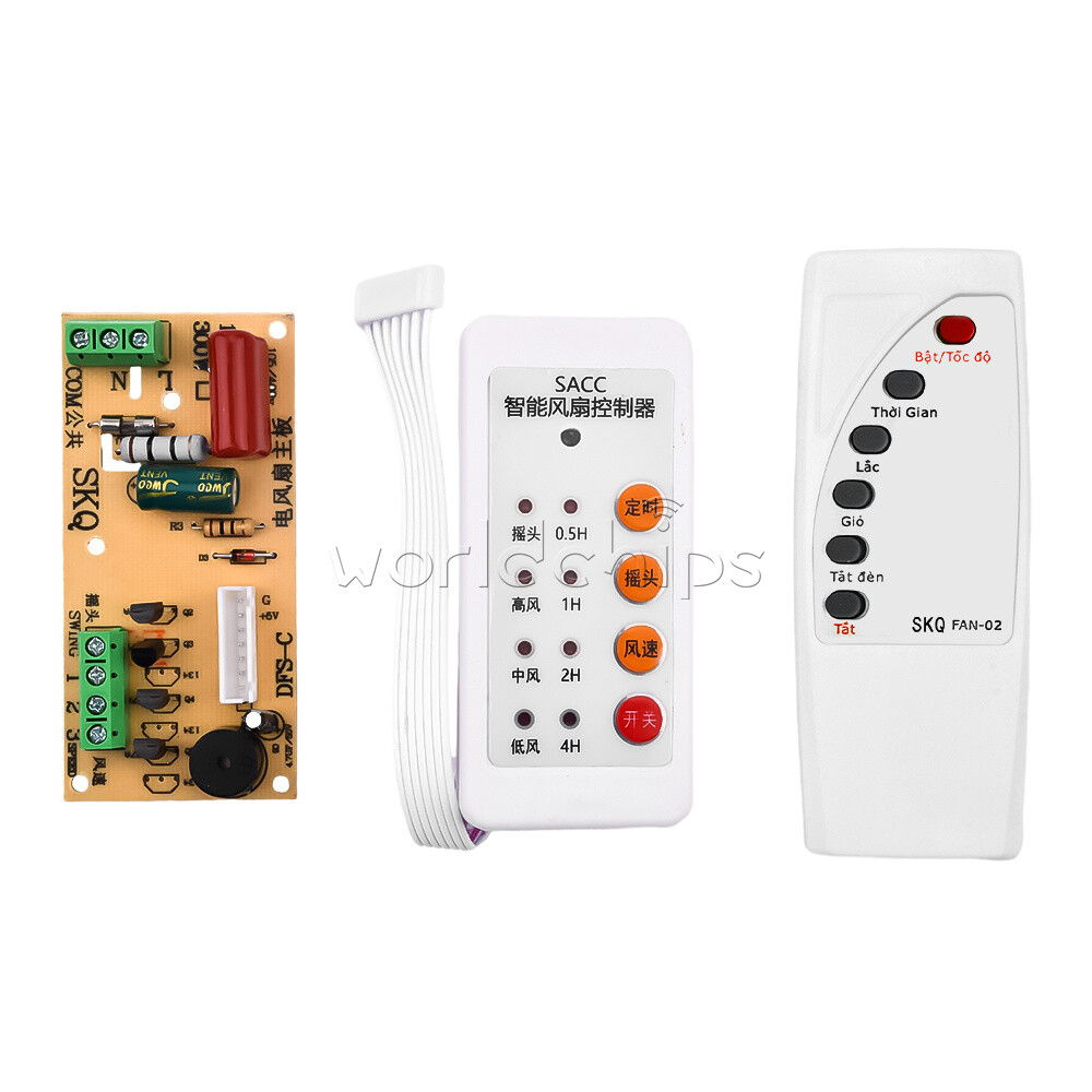 Universal Maintenance Board Remote Control Circuit Board for Electric Fan Repair