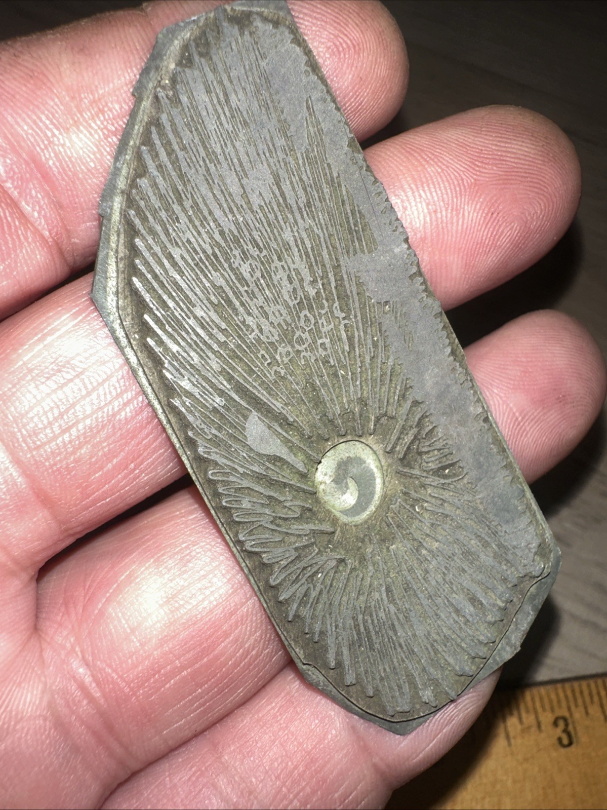 Printing Block “ Unknown Image?? Flowers? “
