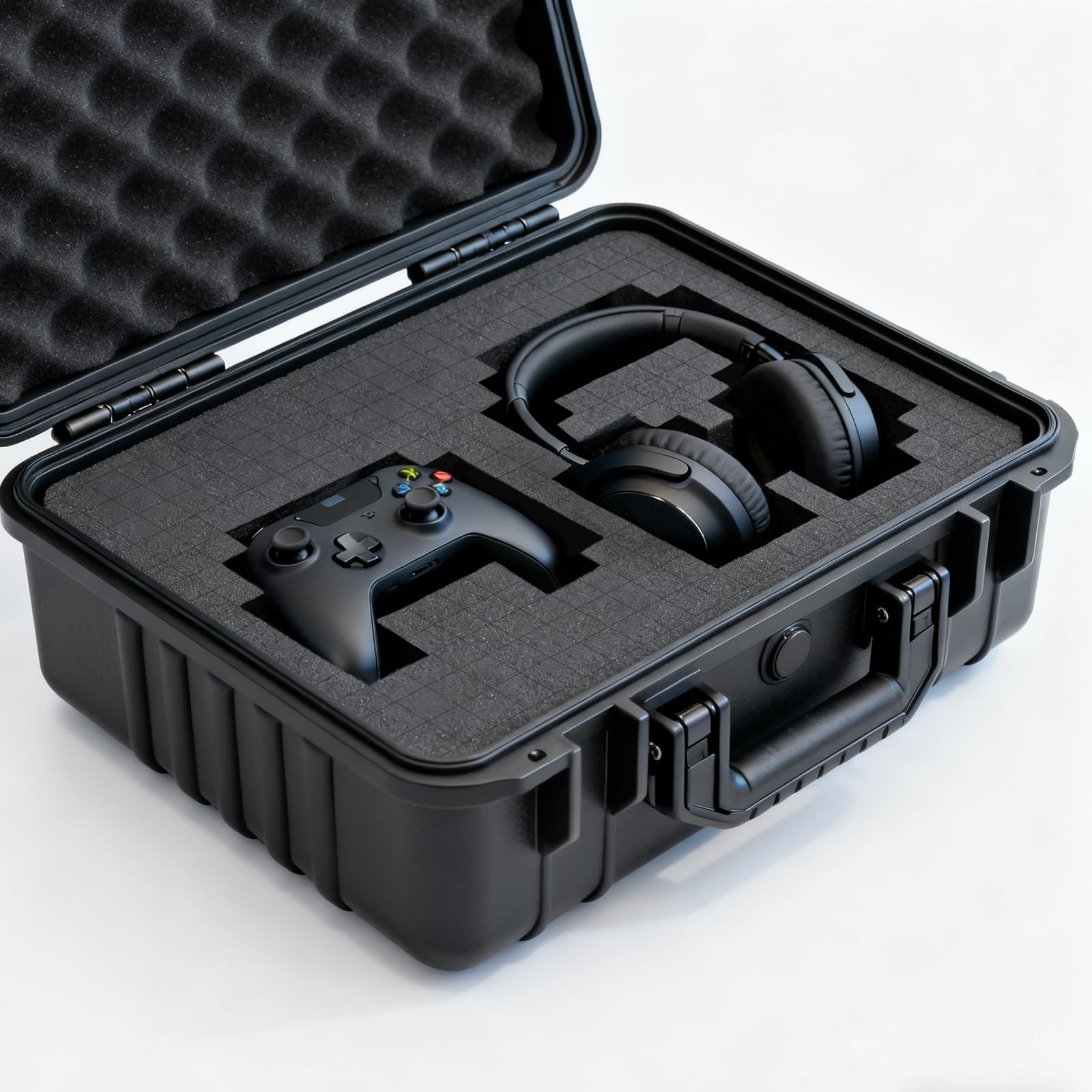 2-Pack 16 X 12 X 2″ Pre-Cubed Customization Gun Case Foam Inserts | Polyurethane