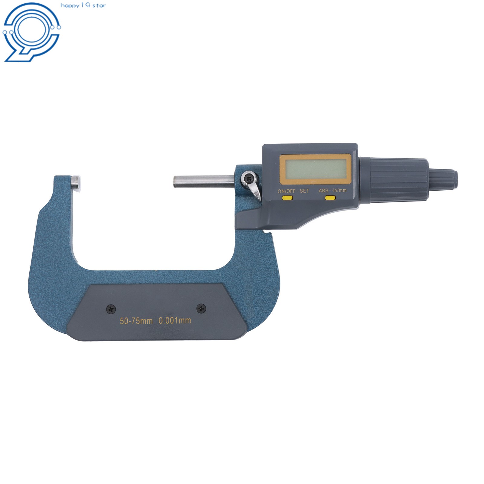 Carbide Tip 50-75mm 2-3″ 0.00005″ Digital Electronic Outside Micrometer