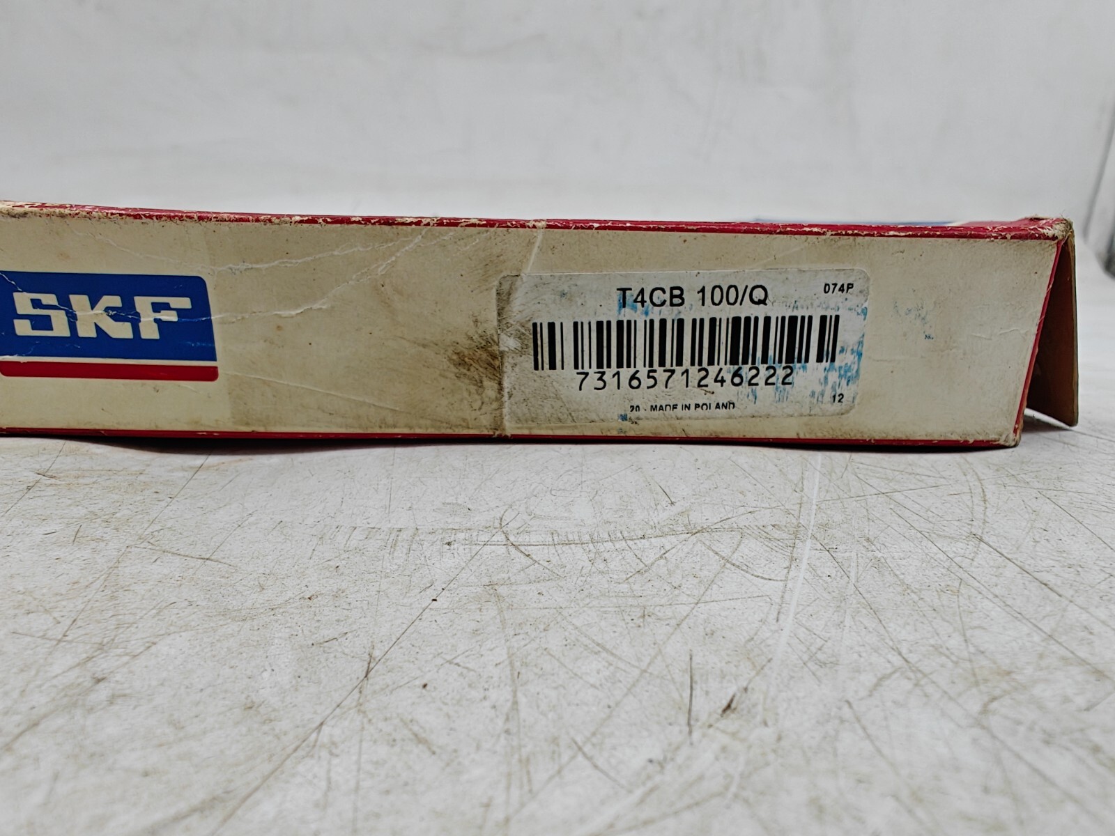 T4CB100/Q SKF Tapered Roller Bearing Cone&Cup 100x145x24mm T4CB 100 SKF Poland