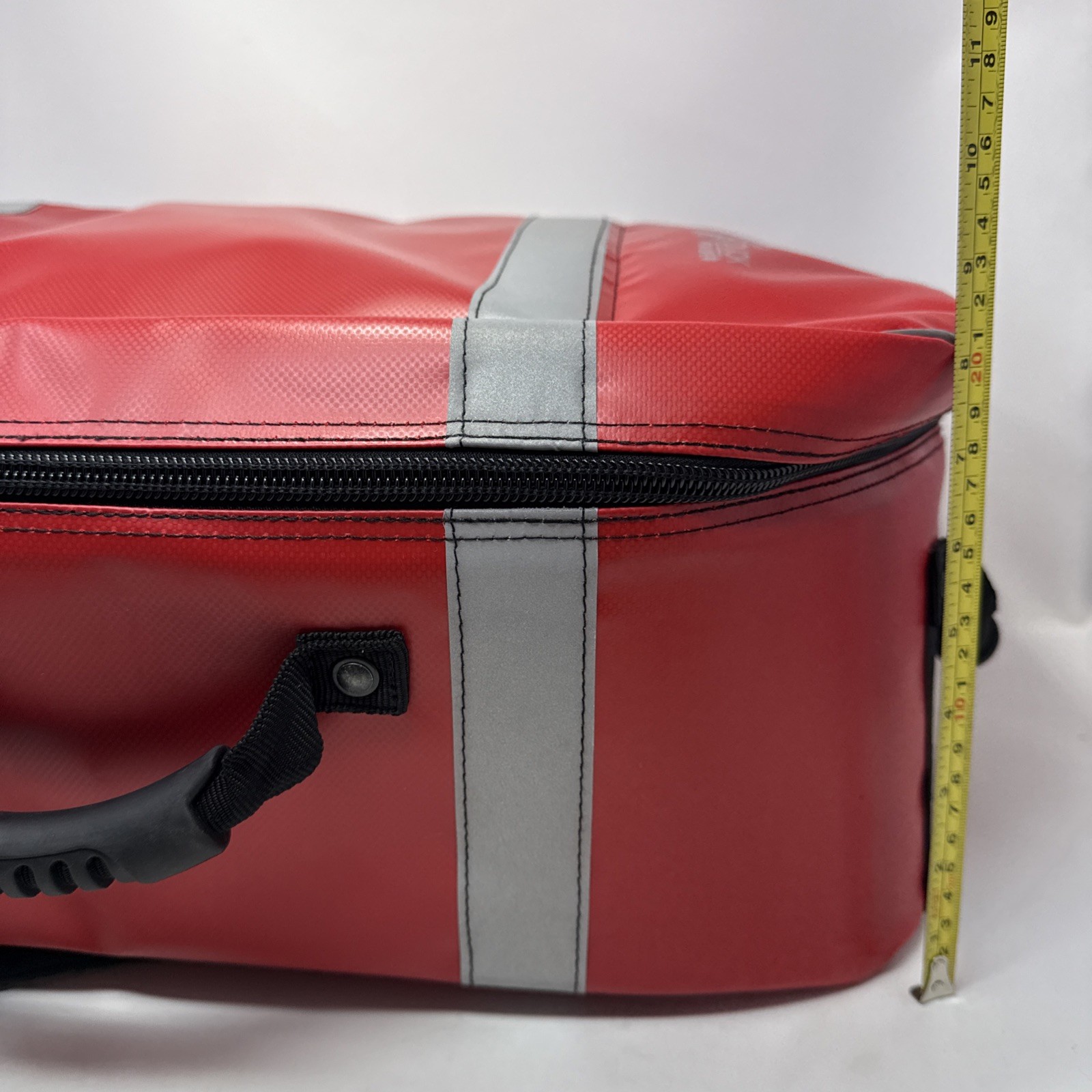 Iron Duck Lucas 2 Red BLS Backpack First Responders EMT Medical Trauma Bag READ!