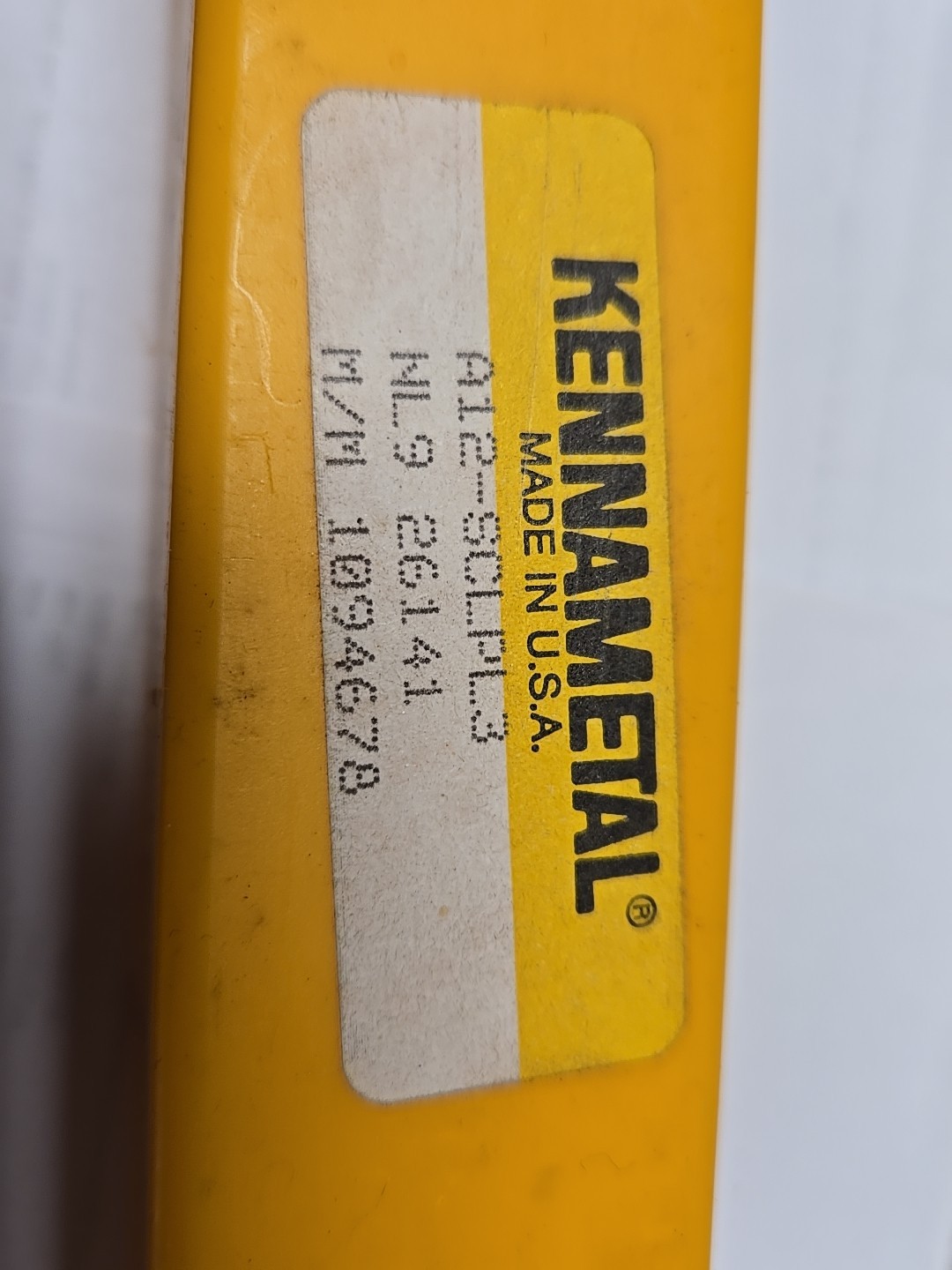 New Kennametal A12-SCLPL3 3/4″ Steel Shank Boring Bar 10″ OAL 0.93″ Min Bore