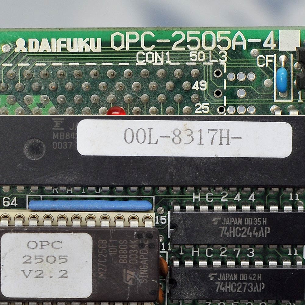 Daifuku OPC-2505A-4 Board PCB Card Removed for IFP Robot Interface Box