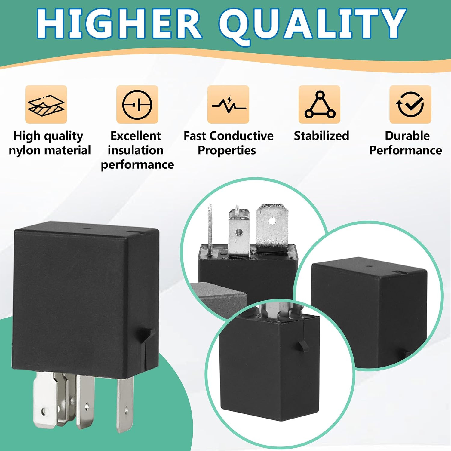 31522-00A Starter Relay Compatible with Twin Cam 2000-2014 for Softail 2000-2010