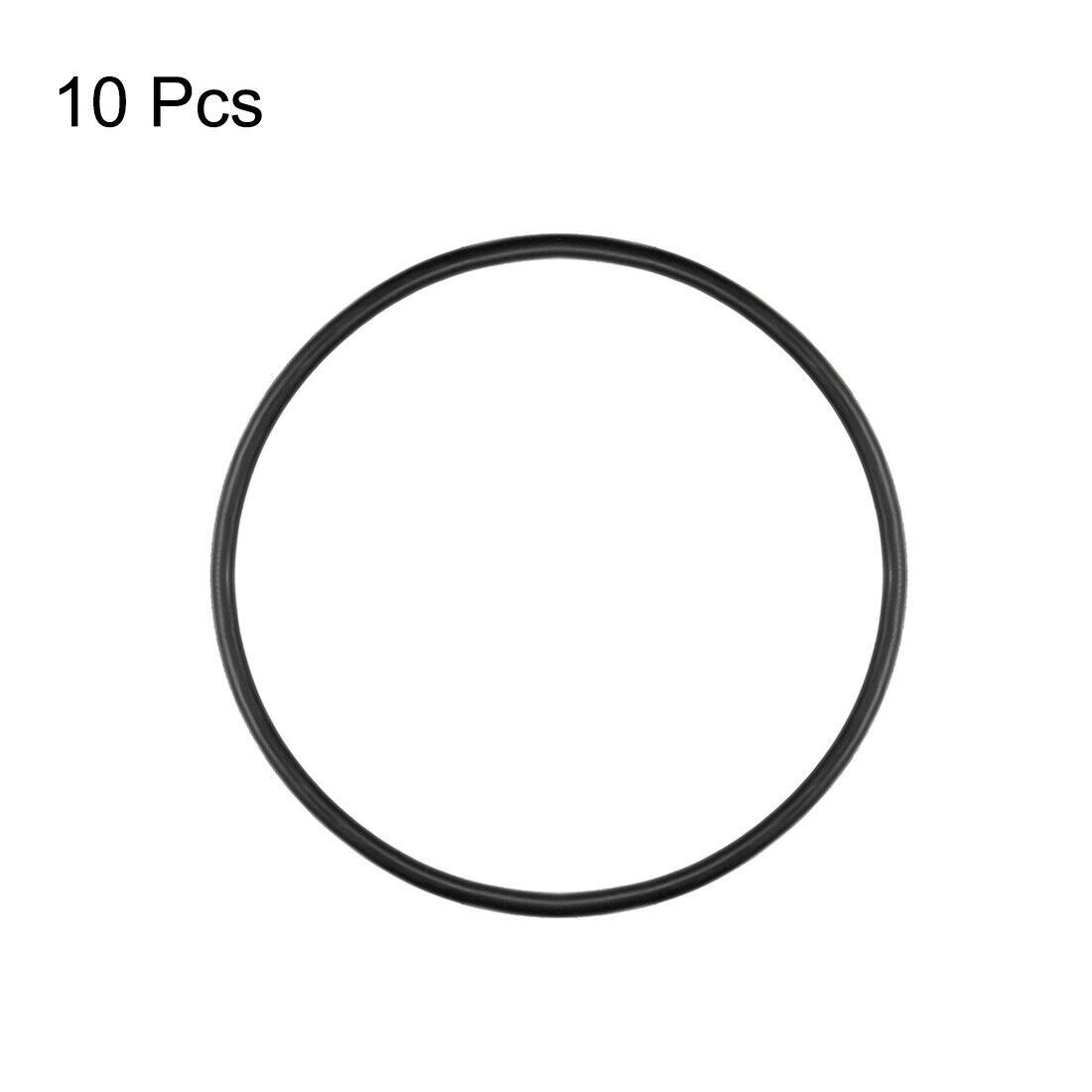 O-Rings Nitrile Rubber 56.2mm x 61mm x 2.4mm Round Seal Gasket 10Pcs✦KD #za