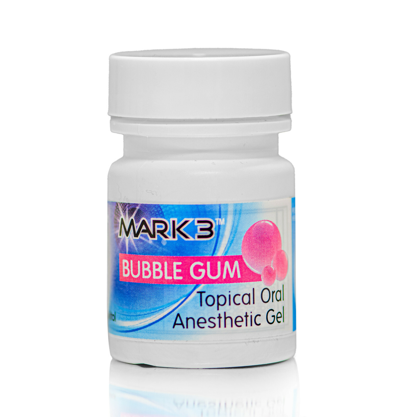 NEW Mark 3 Dental Topical Anesthetic Gel 20% Benzocaine 1oz Jar