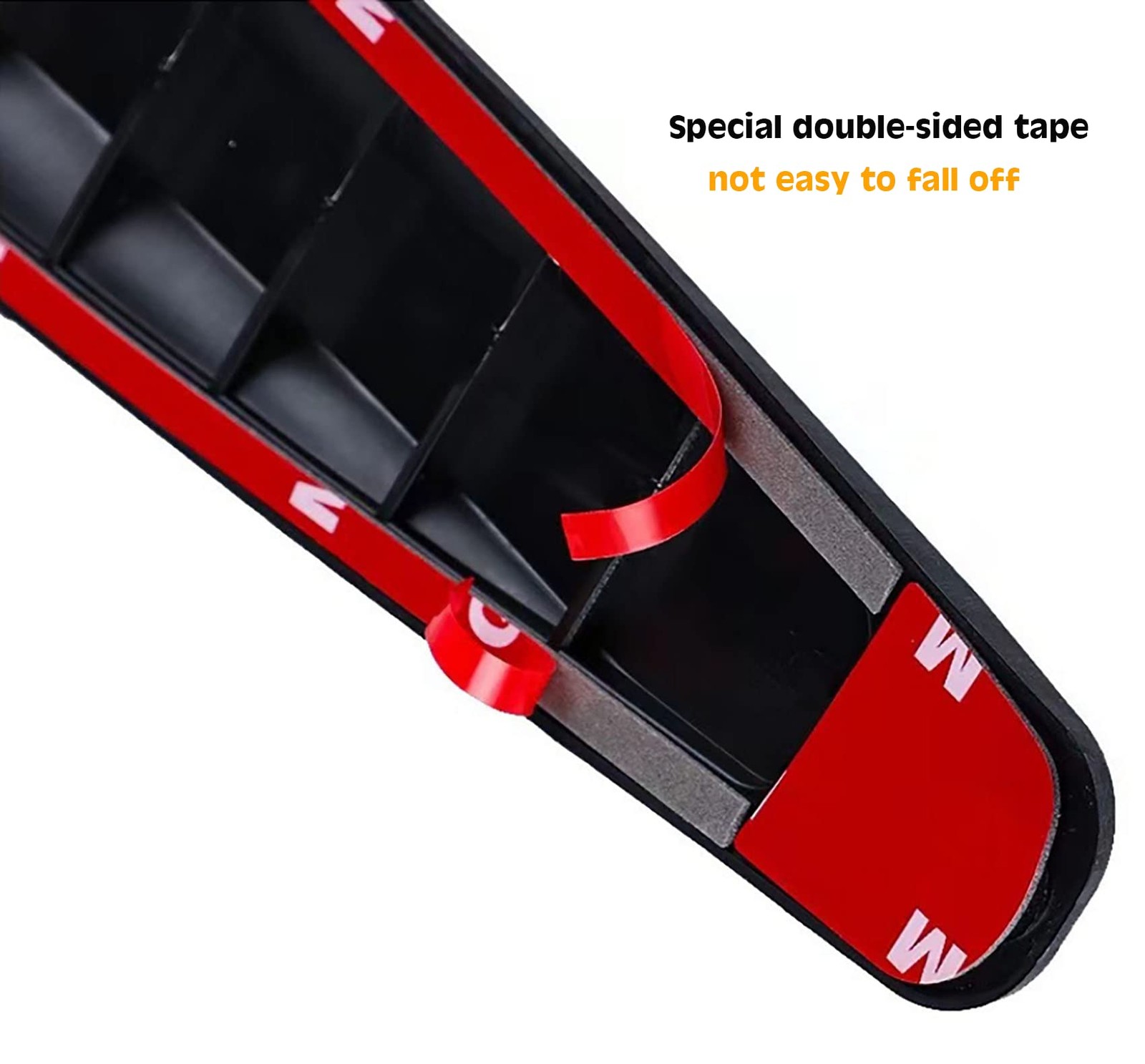 4 Pack Car Bumper Guard, Universal Rubber Protector for SUV – Front/Rear Anti…