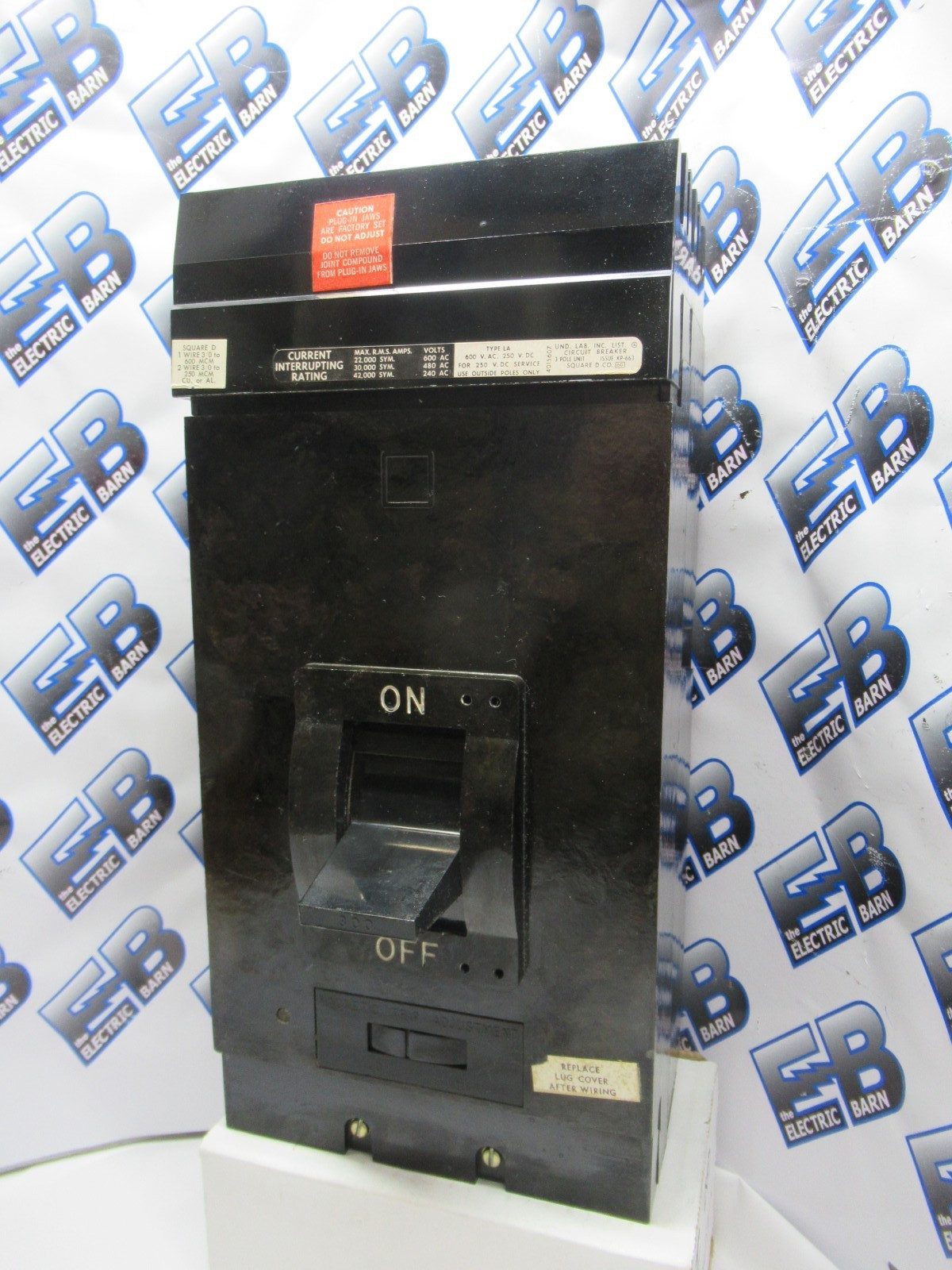 Square D LA36300 Circuit Breaker 300 Amp 600 Volt 3P ILINE Black 30K -WARRANTY