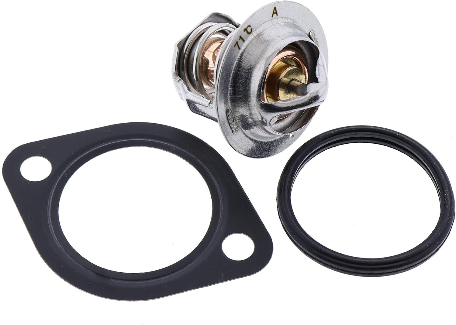Thermostat W/Gasket 6653948 For Bobcat 553 753 763 773 7753 S160 S175 S185 T190