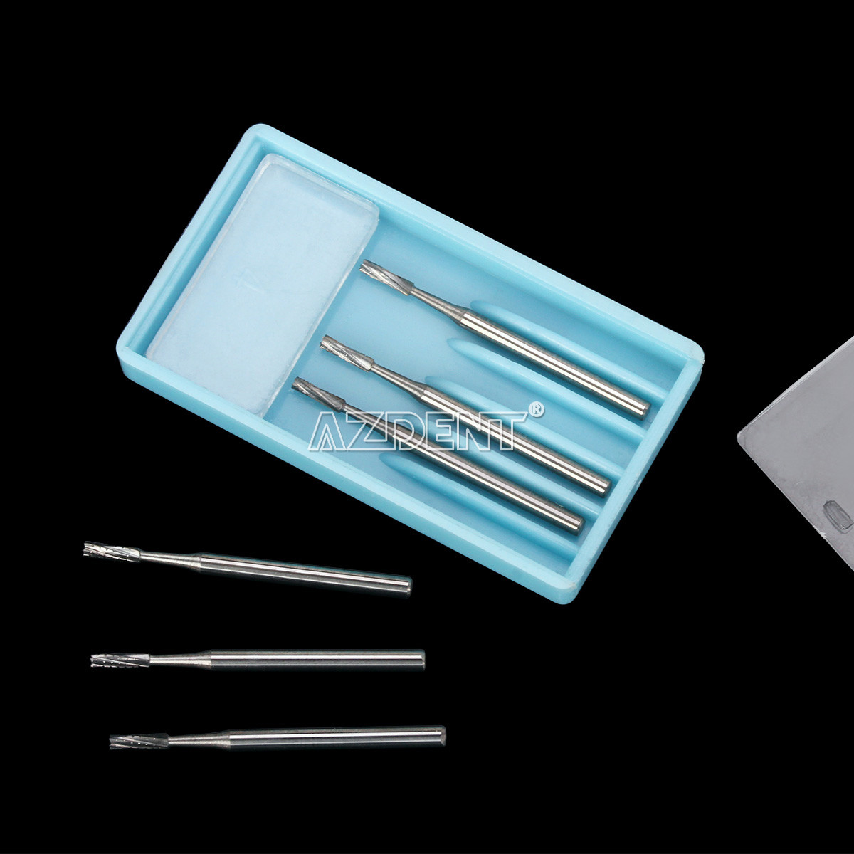 6pcs Dental 557 FGOS Surgical Carbide Burs 25mm Length FG-557XL