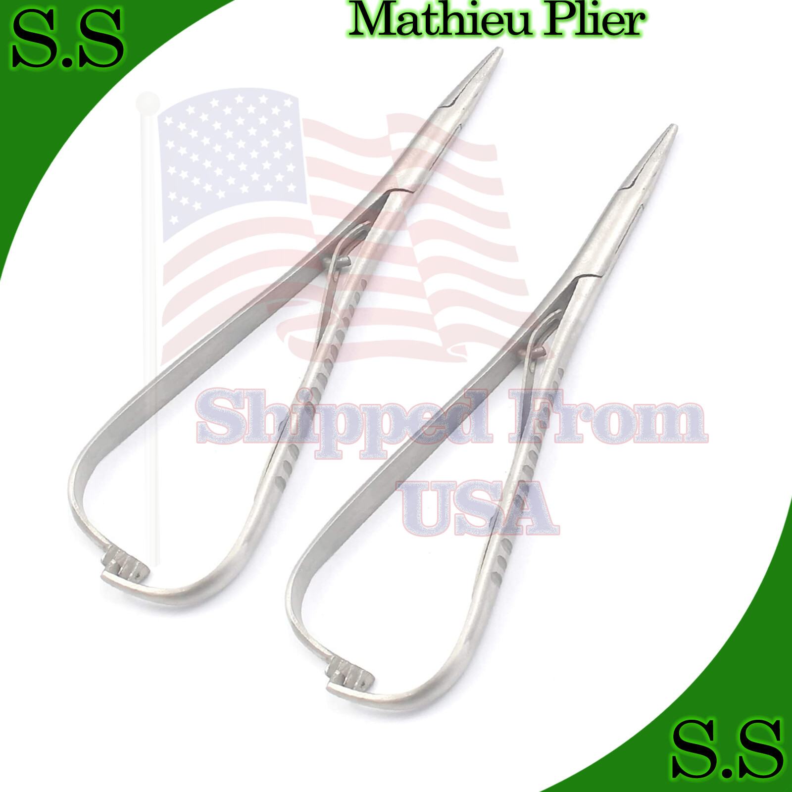 2 Mathieu Plier 5.50″ Orthodontic Surgical Dental Instruments New – 5.5″