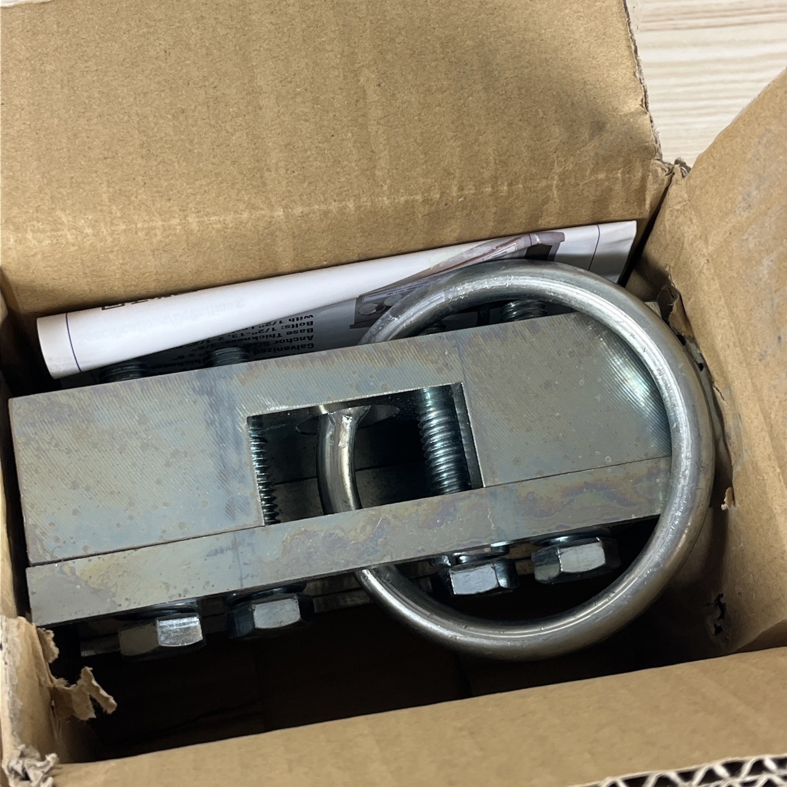 Roof Zone 2-Way Standing Seam Anchor Clamp Tie Down PART No. 13864