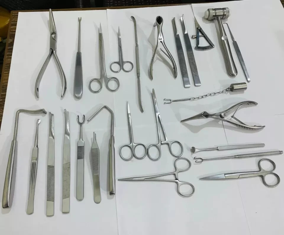Rhinoplasty Instruments 25 PCS Set Nose Surgery Instruments