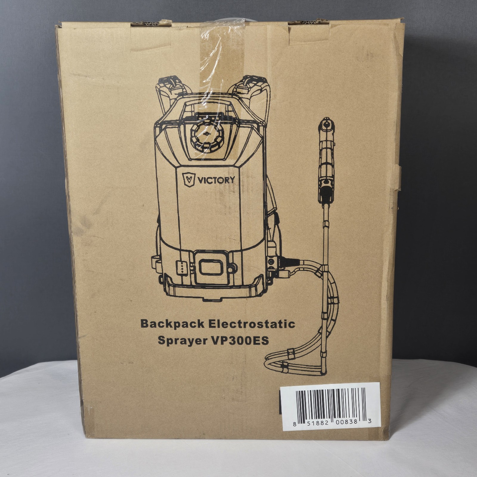 Victory Innovations VP300ES Electrostatic Sanitize, Pesticides Backpack Sprayer