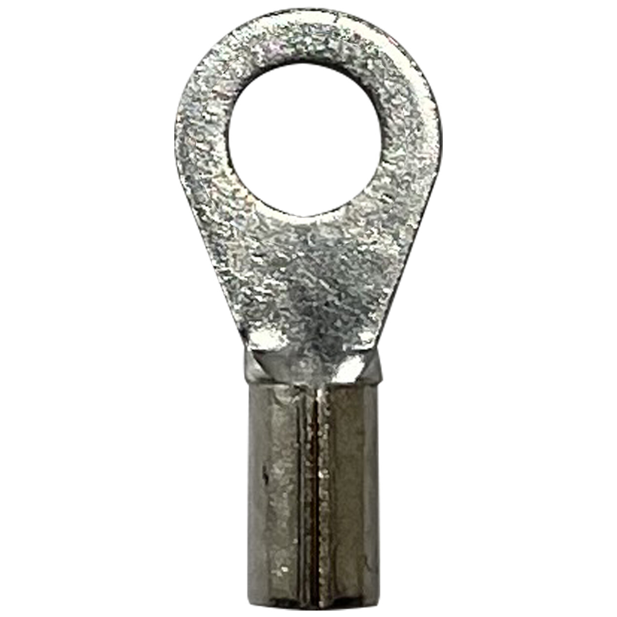(100) Non-Insulated 22-18 Gauge #10 Ring Terminal Uninsulated Wire Connector