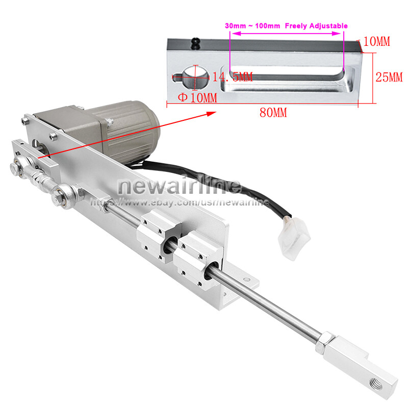 1pcs AC220V Reciprocating Motor Linear Push Rod Adjustable Stroke 30/50/70/100mm