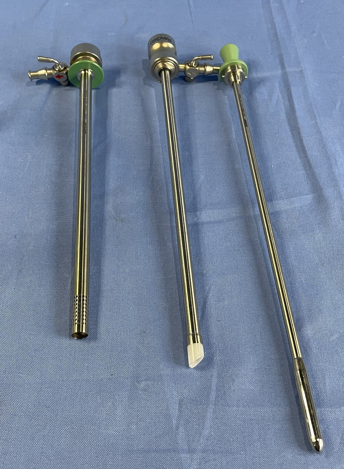Stryker Resectoscope Set (3 Pieces): Outer Sheath, Inner Sheath, Obturator