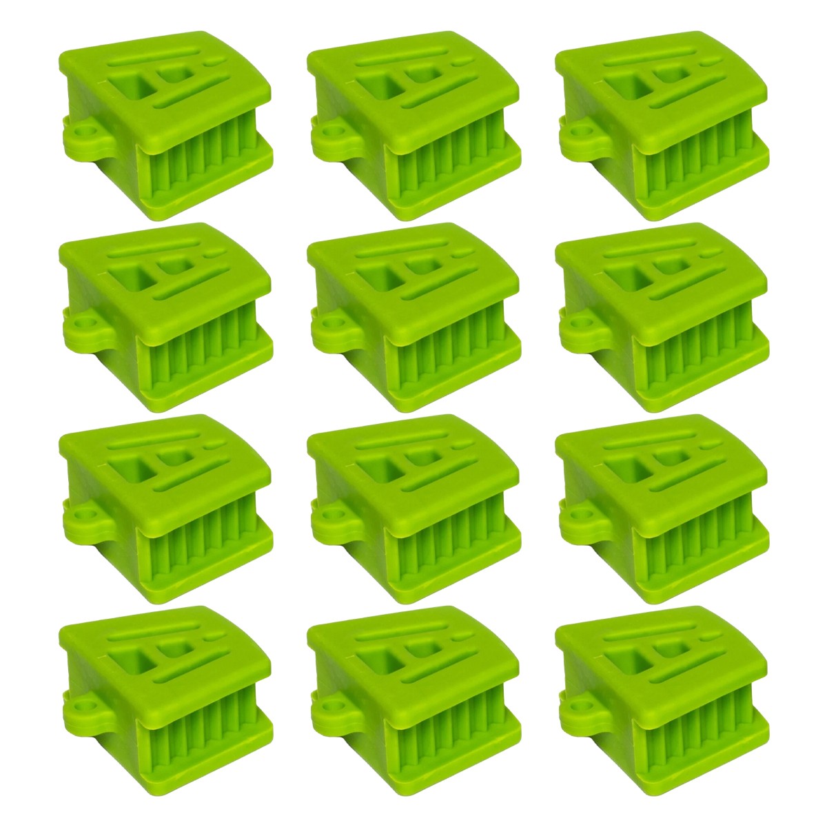 12PC New Medium Adult Autoclave Silicone Mouth Props Bite Block Dental Autoclave