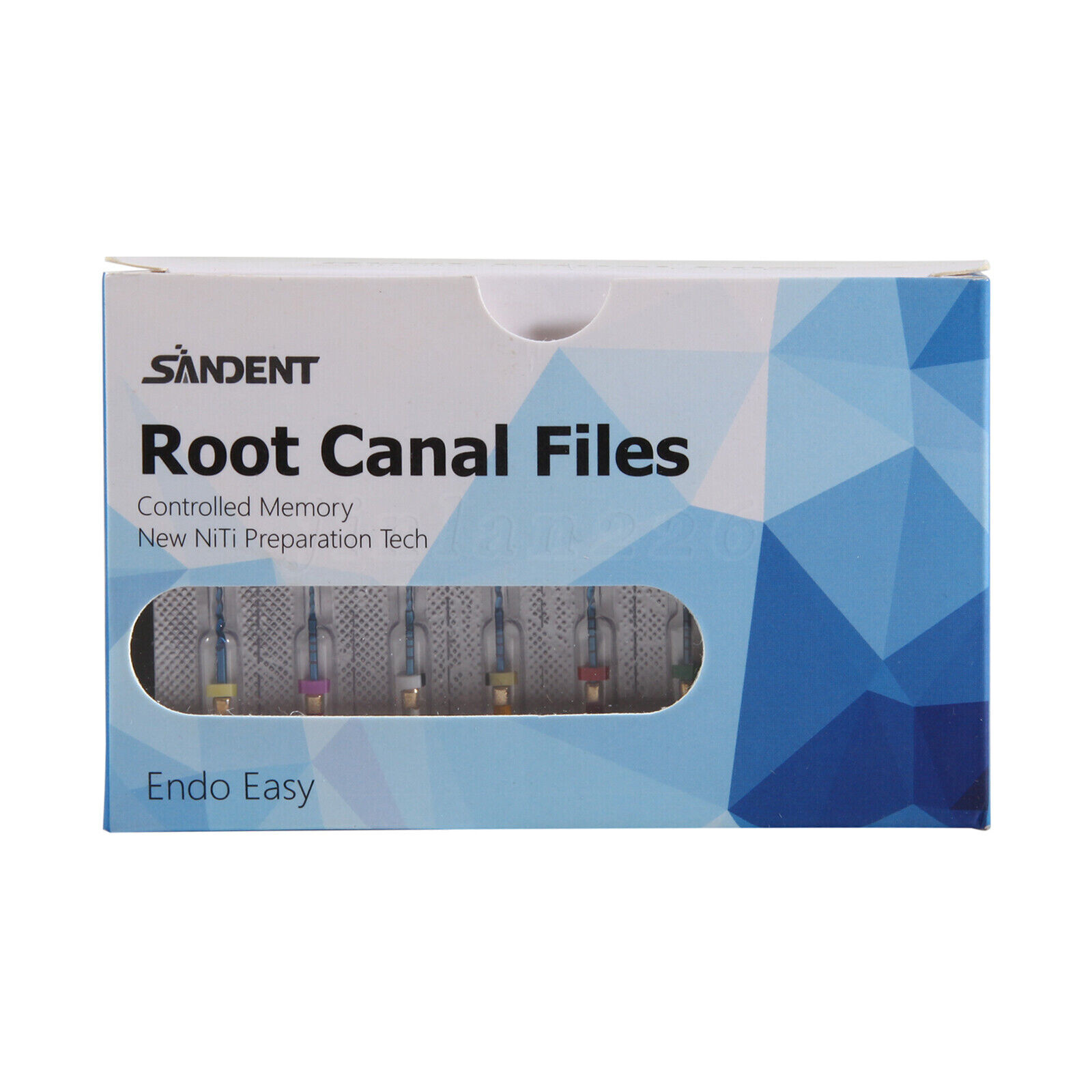 Dental Endodontic Endo Memory Engine Rotary Root Canal NiTi File 25mm files 6PCS