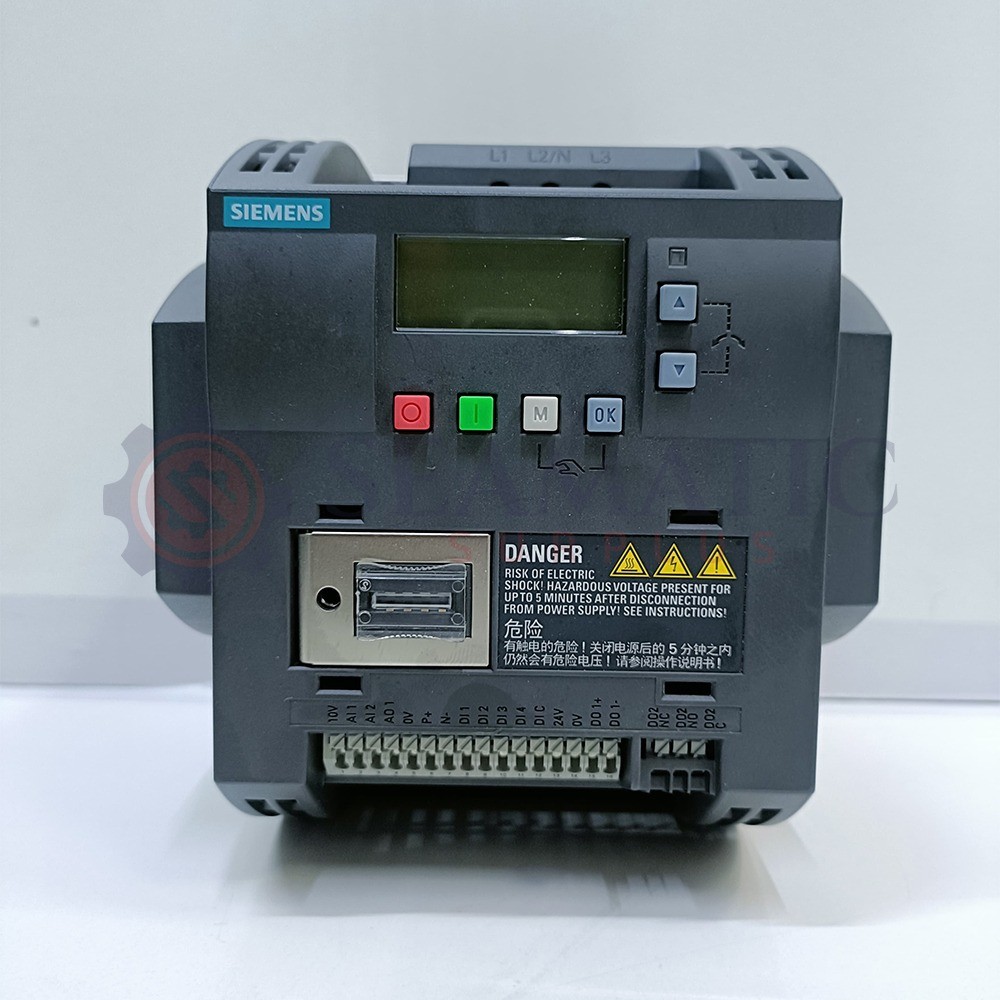 New Siemens 6SL3210-5BE23-0UV0 Inverter Drive, 3 kW, 3 Ph, 400 Vac, 7.3A, V#978