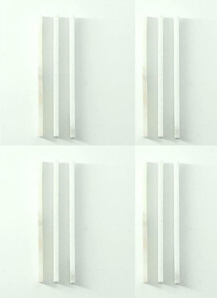 12 pack Flat Soapstone Refill 5″ x 1/2″ x 3/16″ Welding Steel White Marker