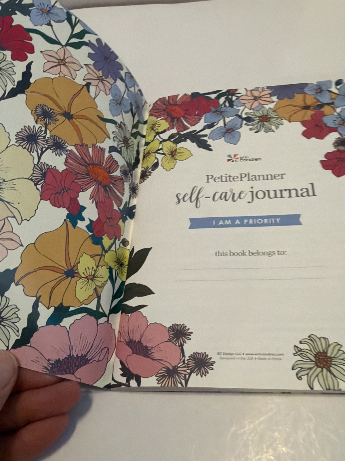 Erin Condren Lot 3 Daily Wellness Log Goals Planners A5 With Stickers *Read*