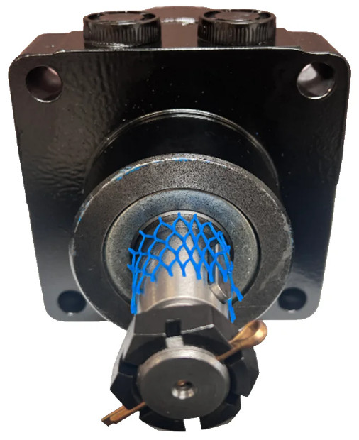 Agrotk Hydraulic Drive Motor Right for YSRT14 Mini Skid Steer Loader Replacement