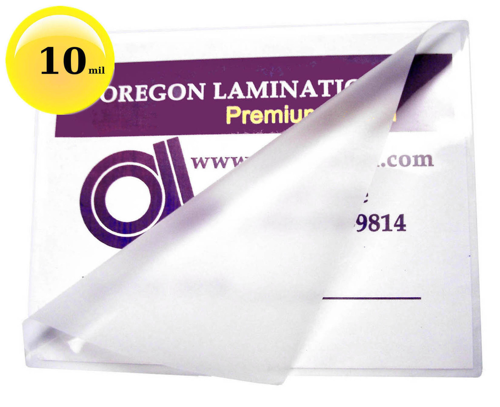 500/pack Hot 10 Mil 3 x 4 Laminating Pouches Hunting Fishing size 3×4 Clear