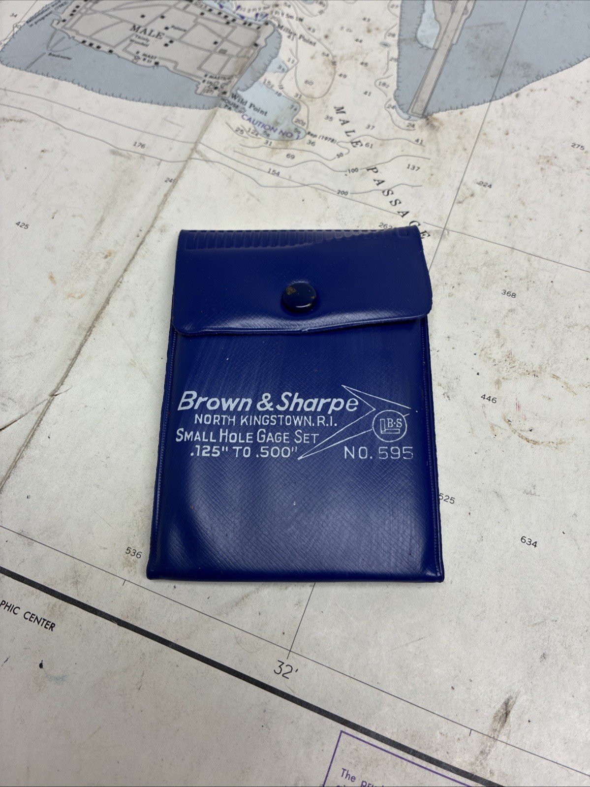 SMALL HOLE GAUGE SET – BROWN & SHARPE- .125-.500 – NO. 595