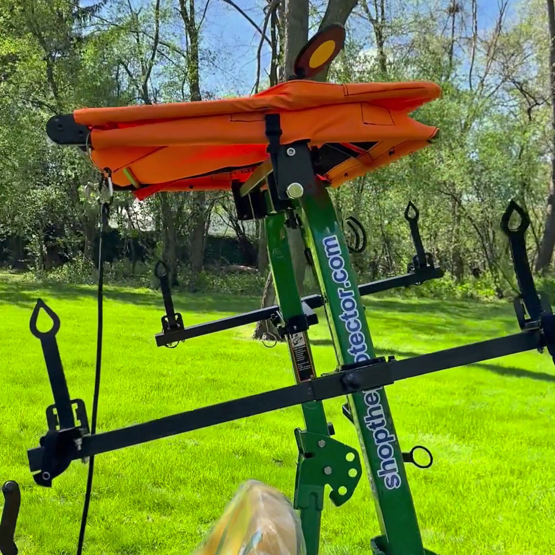Tractor Canopy Zero Turn Riding Mower Sun Foldable Sunshade for ROPS + Tools