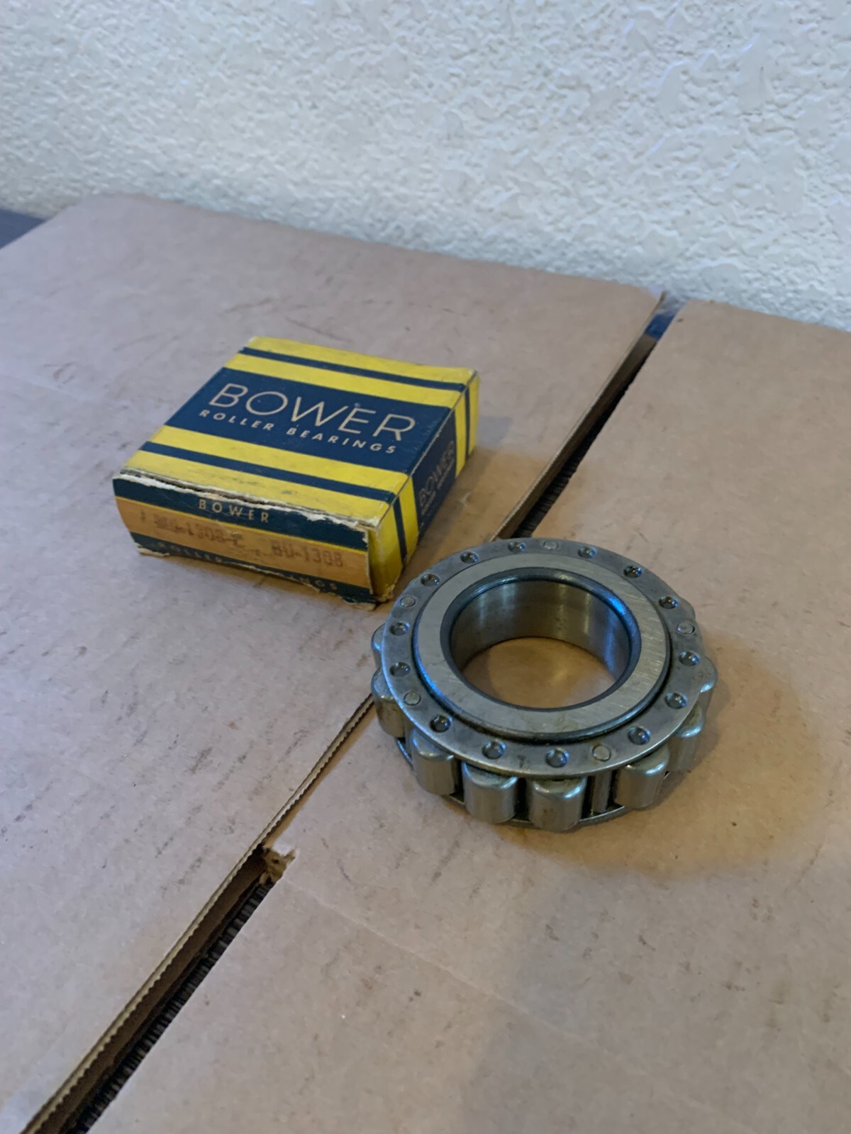 Bower BCA Cylindrical Roller Bearing MU-1308-L BU-1308 NEW OLD STOCK See Detail