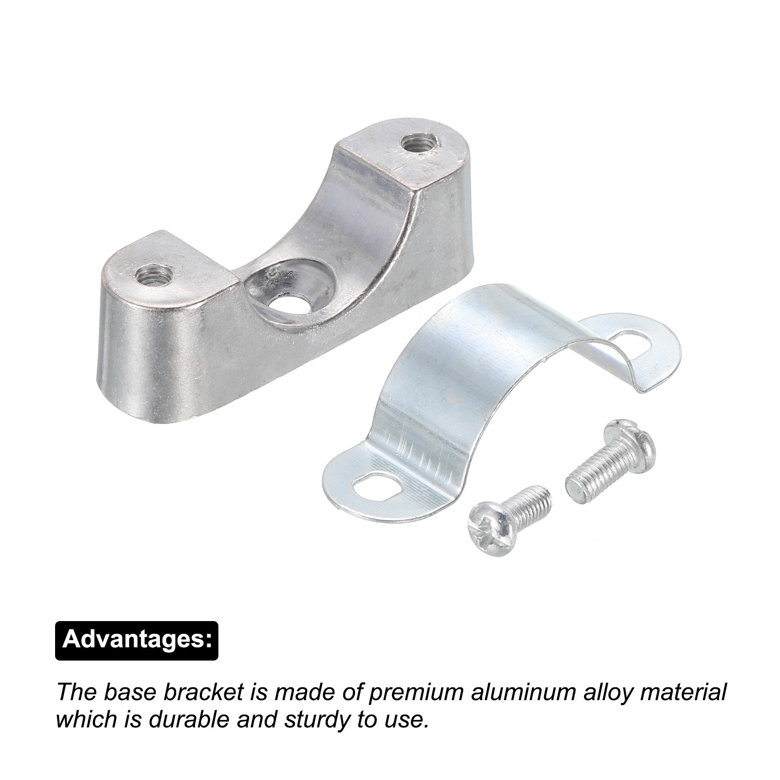 10Pcs Pipe Support Pipe Bracket Clamp Wall Mount Ceiling Mount for 32mm Pipe