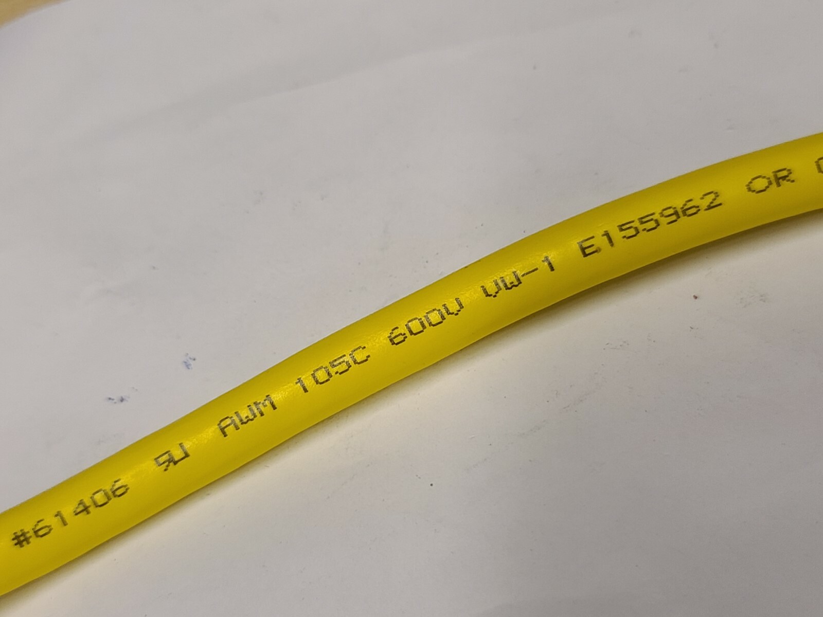 TPC 61406 18/6C Trex-Onics Braid-Shielded Continuous Flex 600V Cable Yellow/10ft
