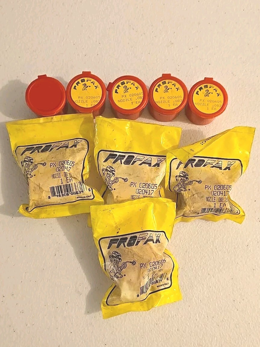 Lot Of 9 Profax 020605 200 Amp Oxygen Nozzle For HT2000LHF & MAX200
