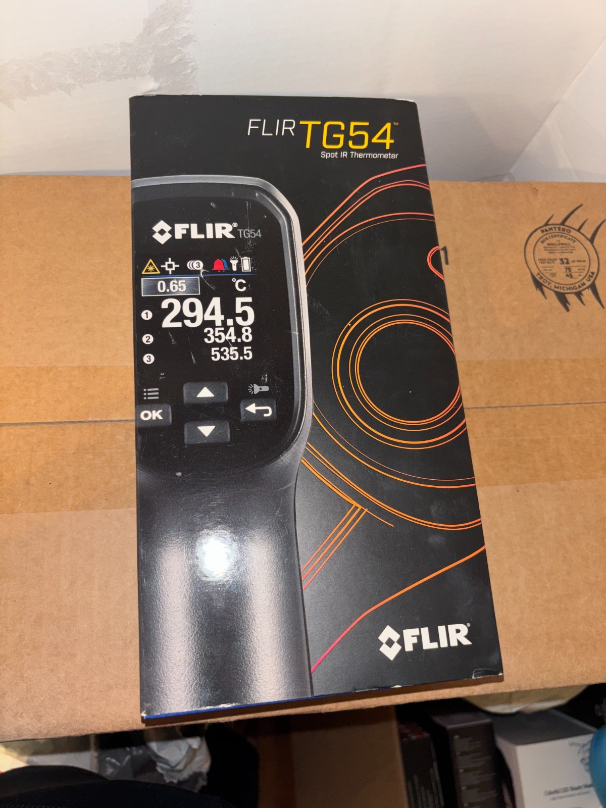 FLIR TG54 Spot Infrared Thermometer – no contact surface temperature measurement