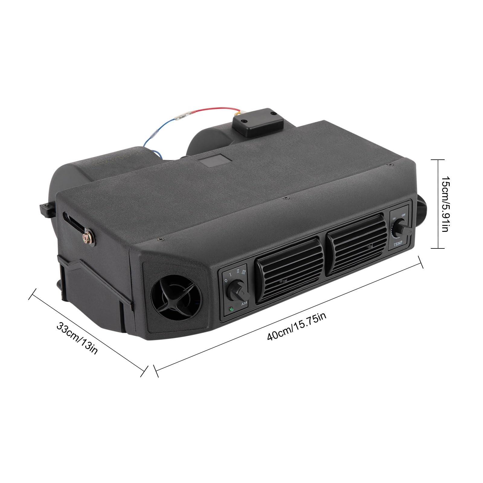12V Universal Under Dash AC Evaporator Kit 3 Speed 3200kcal/h for Classic Car RV
